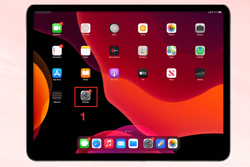 kiểm tra dung lượng bộ nhớ trên iPad 1