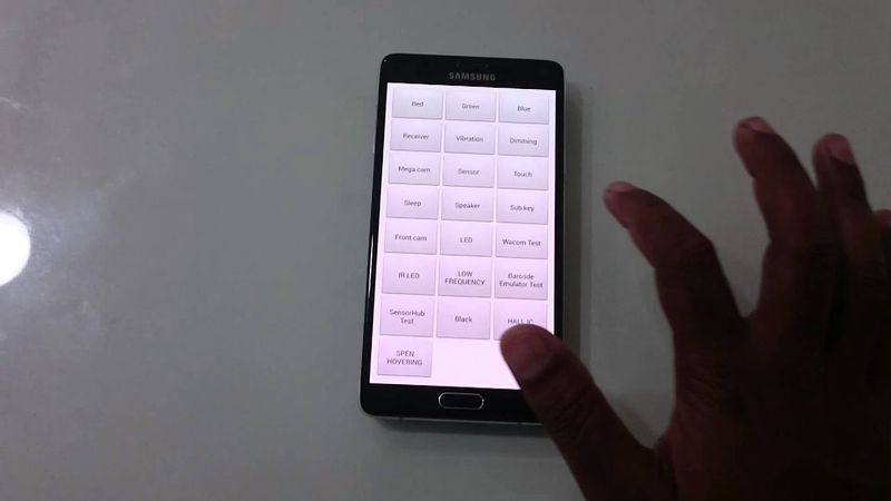 kiểm tra kháng nước trên các máy Samsung 3