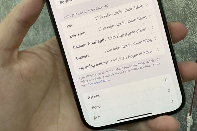 Cách kiểm tra màu vỏ của iPhone - 07