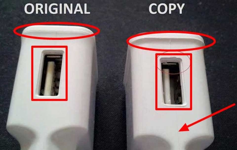 Cách kiểm tra sạc Samsung chính hãng - 05