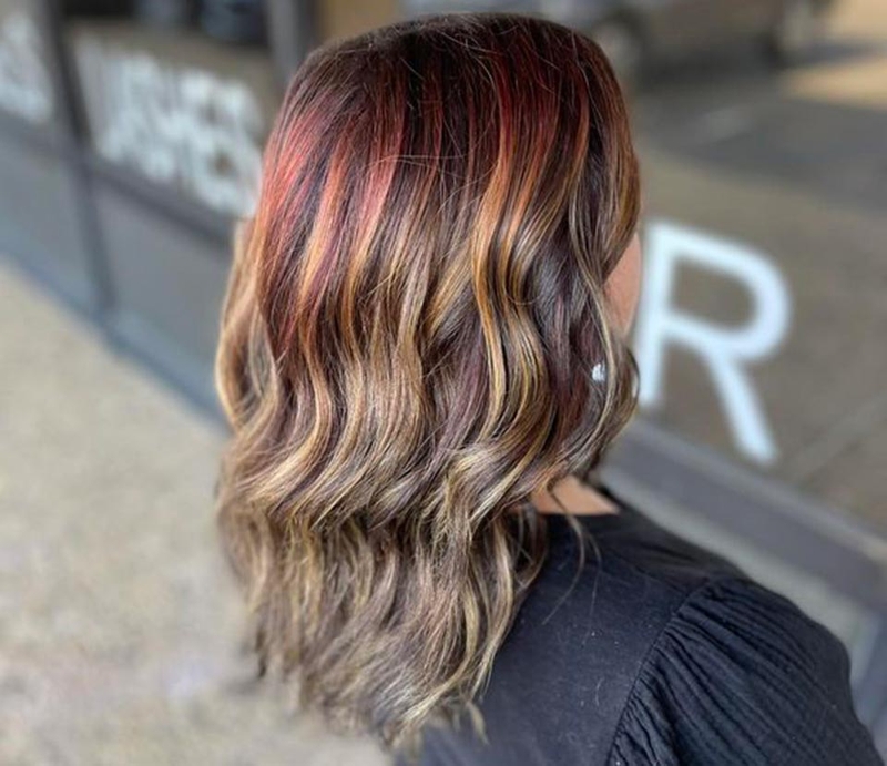 Kiểu tóc cho mặt tròn - 08