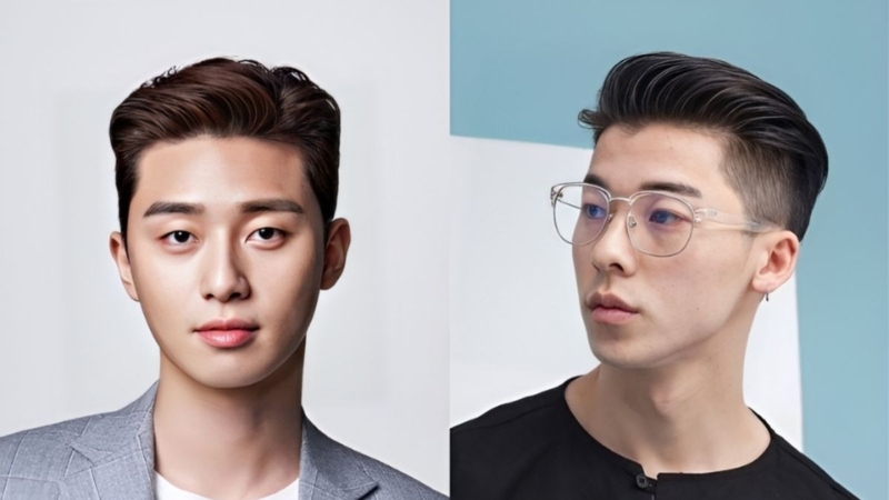 kiểu tóc chơi Tết nam 1