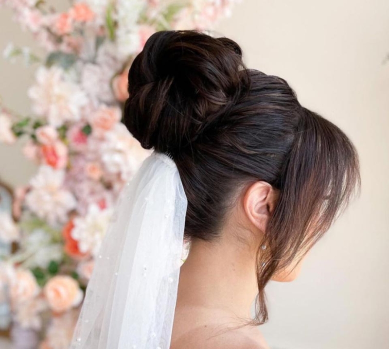 Kiểu tóc cô dâu ăn hỏi - 07