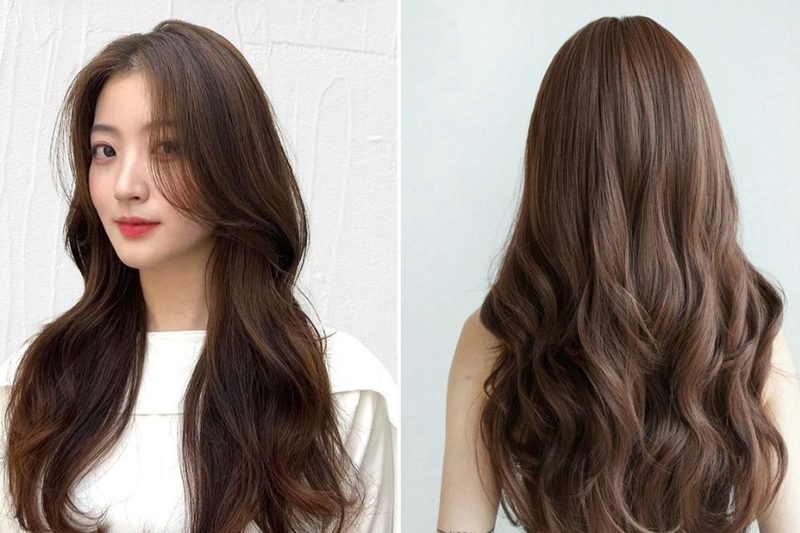 Tóc uốn sóng lơi nhẹ nhàng