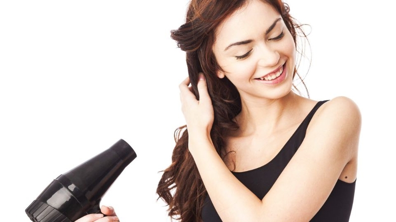 kiểu tóc đẹp với máy sấy tóc 3