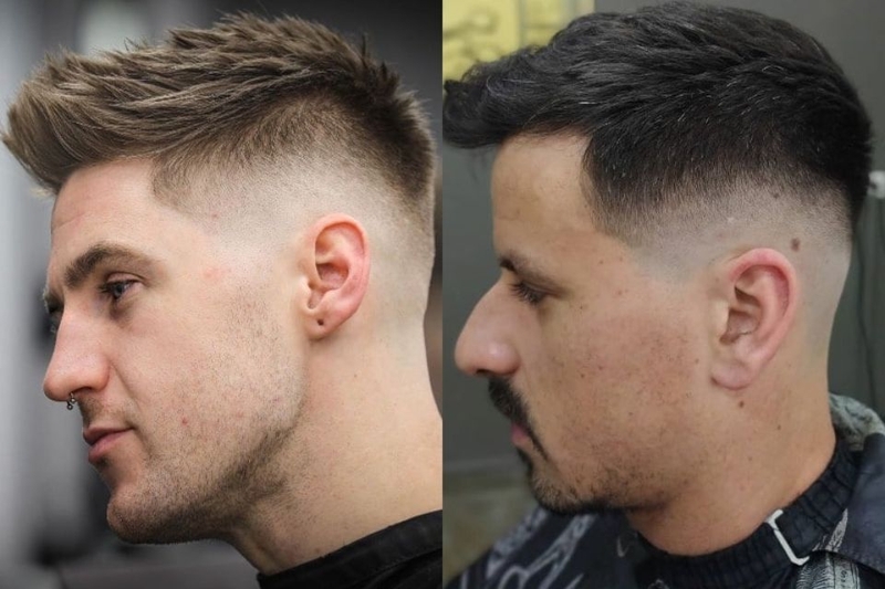 Kiểu tóc nam Short Quiff