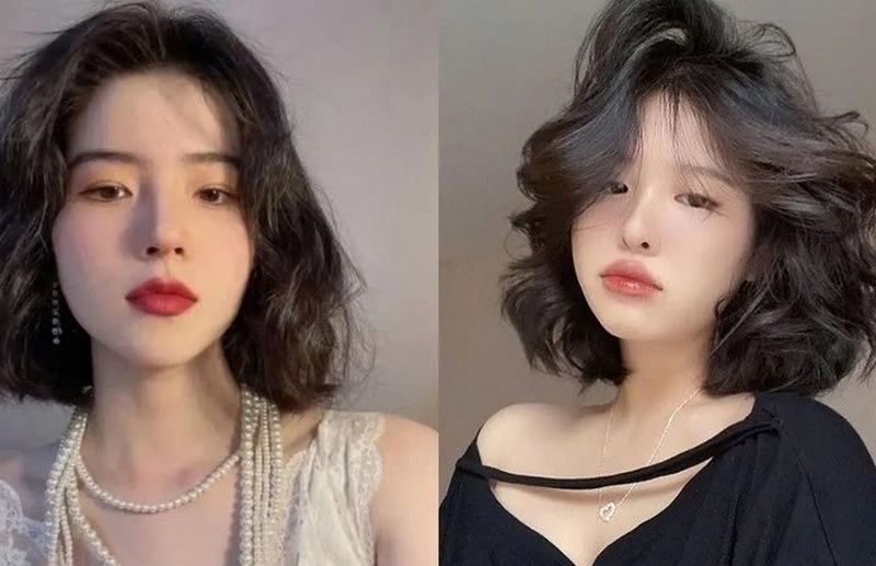 kiểu tóc layer nữ mặt dài ảnh 5