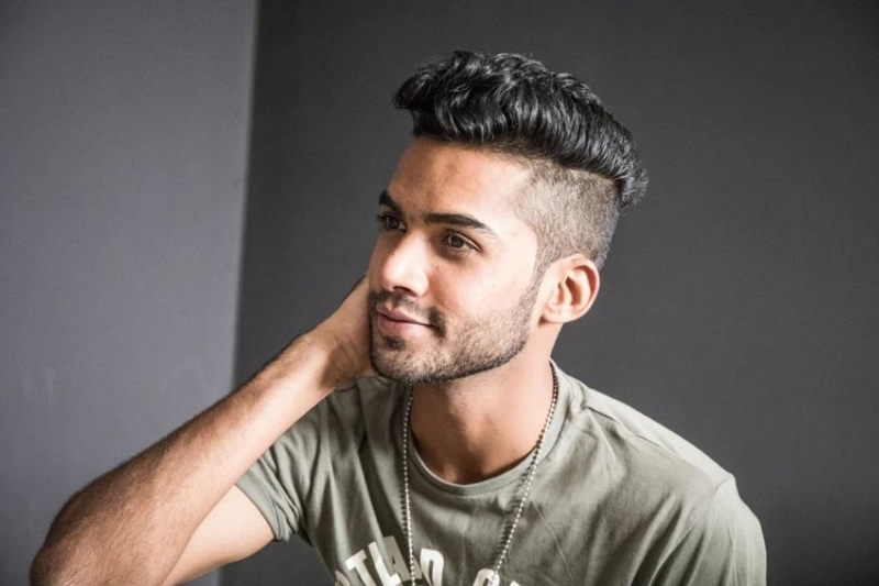 kiểu tóc mặt trái xoan nam 1