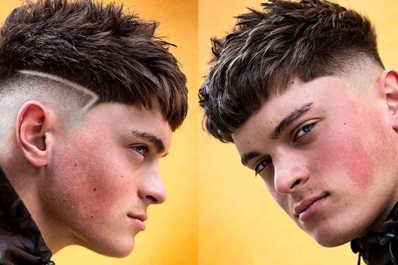 kiểu tóc mặt trái xoan nam 2