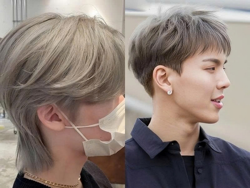 Kiểu tóc nâu trà sữa nam ảnh 2