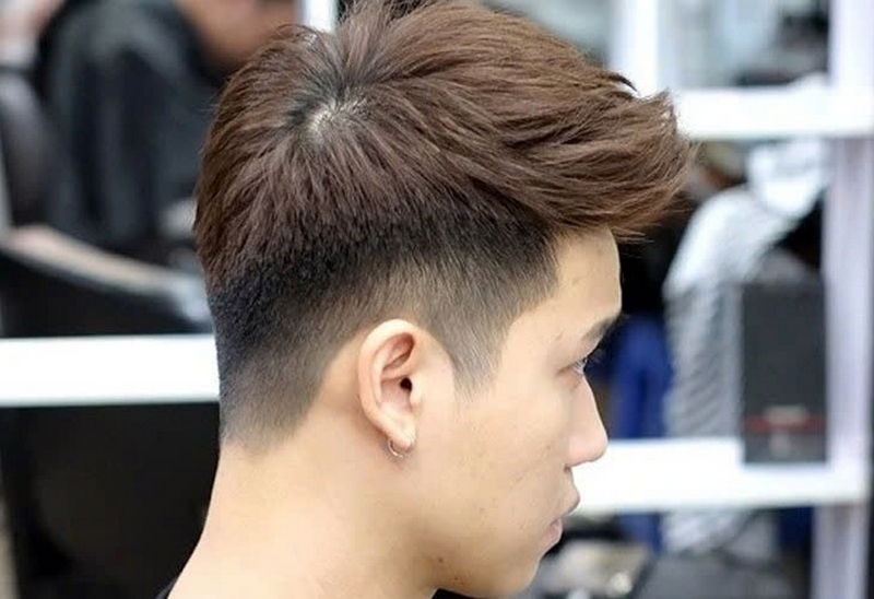 Kiểu tóc nâu trà sữa nam ảnh 5