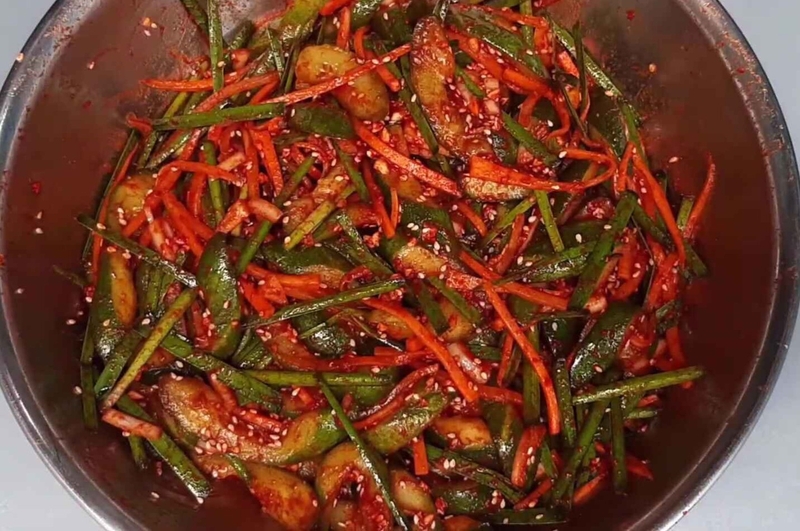 kim chi dưa chuột hình 12