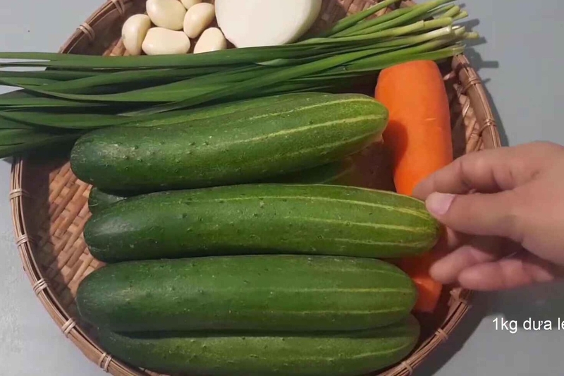 kim chi dưa chuột hình 1