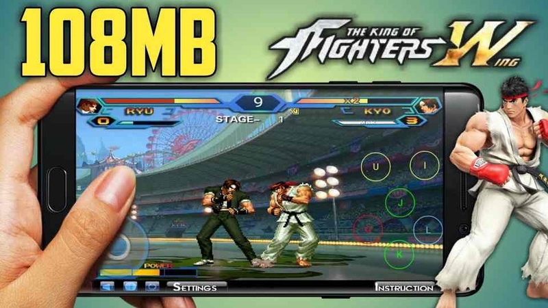 King of Fighter Wing EX kế thừa lối chơi đối kháng 2D