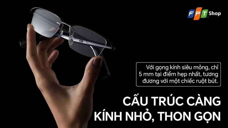 kính thông minh có loa hình 5