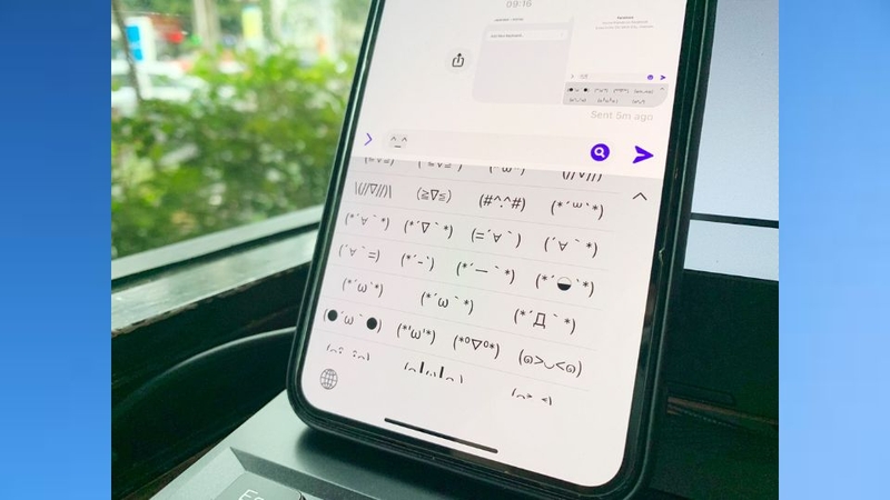 Sử dụng bàn phím mặc định của iPhone