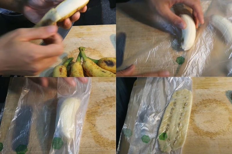 Sơ chế chuối