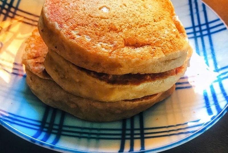 làm bánh từ khoai lang và bột mì ảnh 5