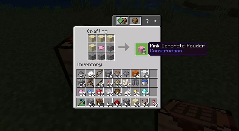 Cách làm bê tông trong Micecraft - 04
