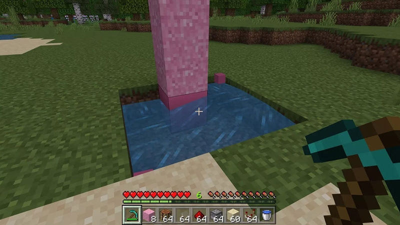 Cách làm bê tông trong Micecraft - 01