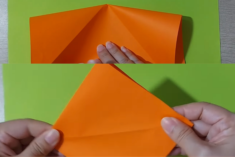 Làm cây thông Noel bằng giấy (2)