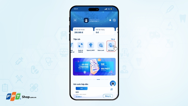 Tải và đăng nhập ứng dụng My MobiFone