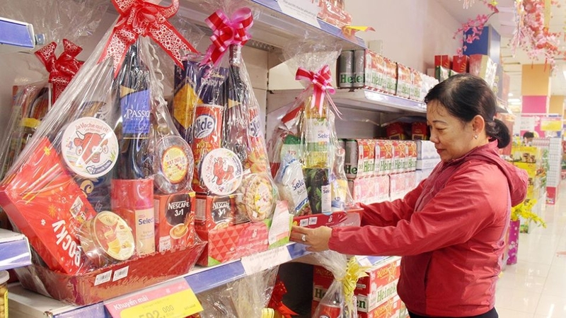 Xu hướng mua sắm giỏ quà Tết vào dịp cận lễ
