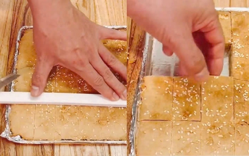 làm lương khô bằng lò nướng ảnh 7