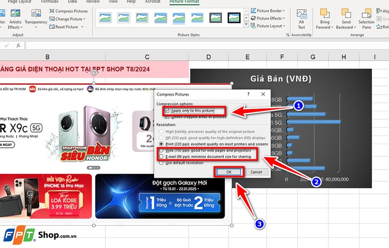 Làm nhẹ file Excel - 10