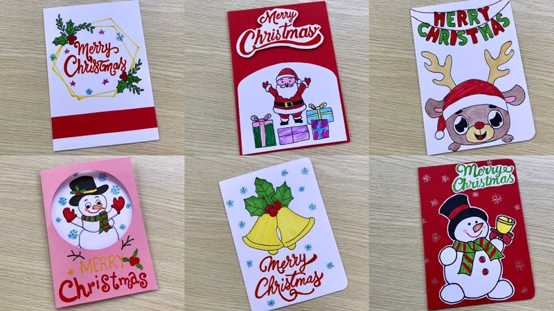 Cách làm thiệp Noel 2