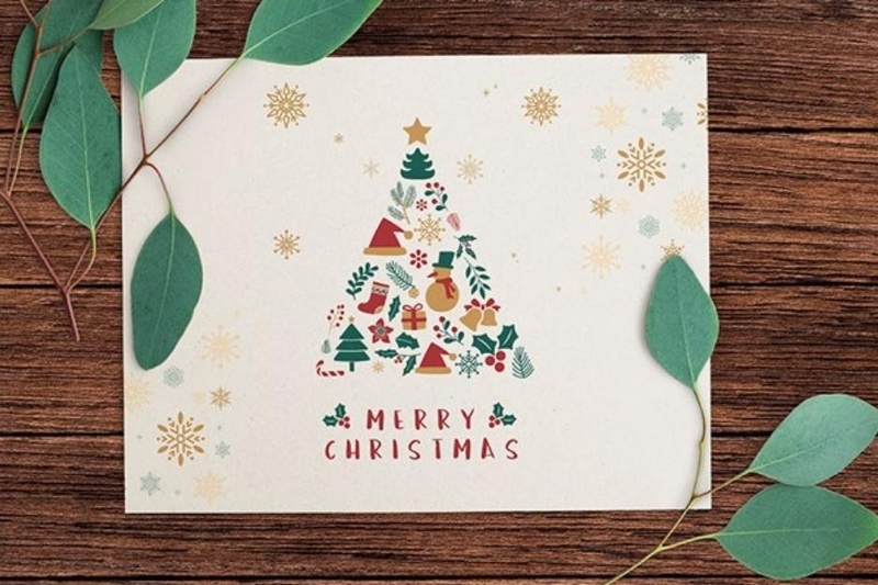 Cách làm thiệp Noel 9
