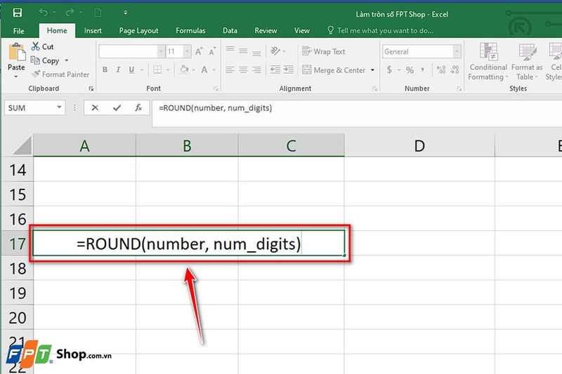 Cách làm tròn số trong Excel - Ảnh 03