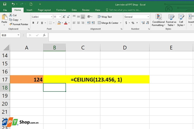 Cách làm tròn số trong Excel - Ảnh 12