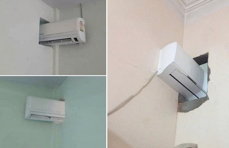 Lắp 1 máy lạnh cho 2 phòng ảnh 1