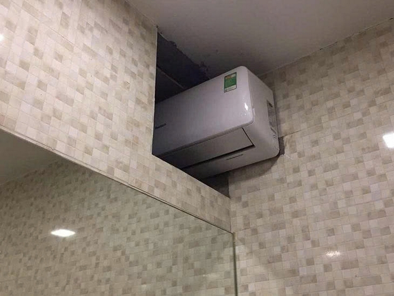 Lắp 1 máy lạnh cho 2 phòng ảnh 3
