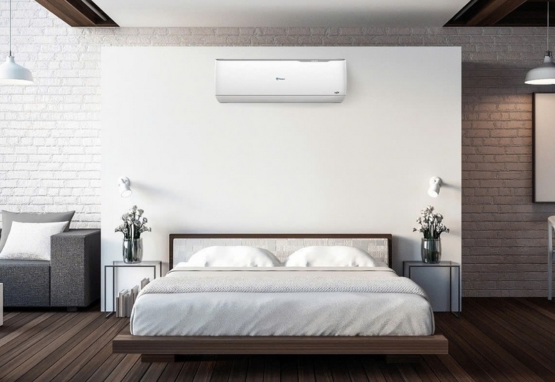 Lắp 1 máy lạnh cho 2 phòng ảnh 8