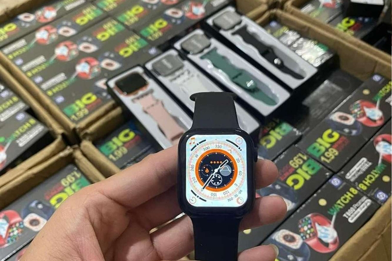 Cách lắp SIM đồng hồ thông minh T800 Pro Max - 02