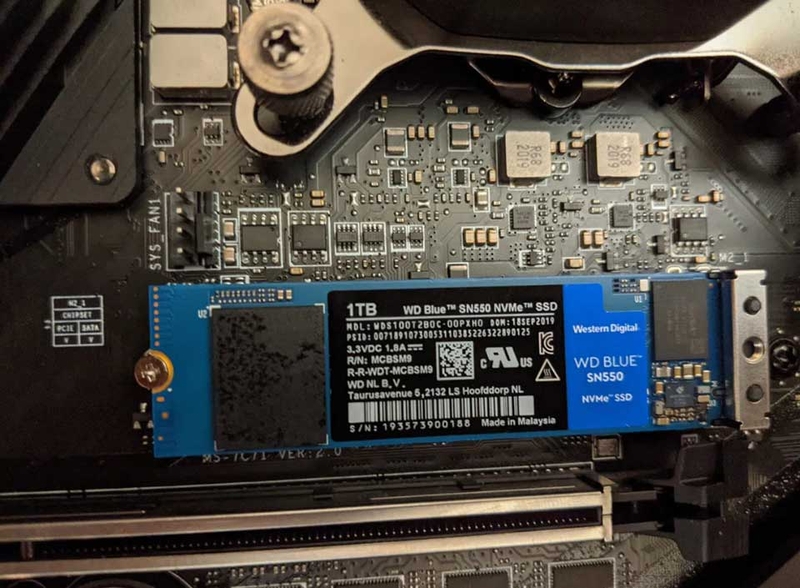 Lắp Nvme SSD đúng cách - 04
