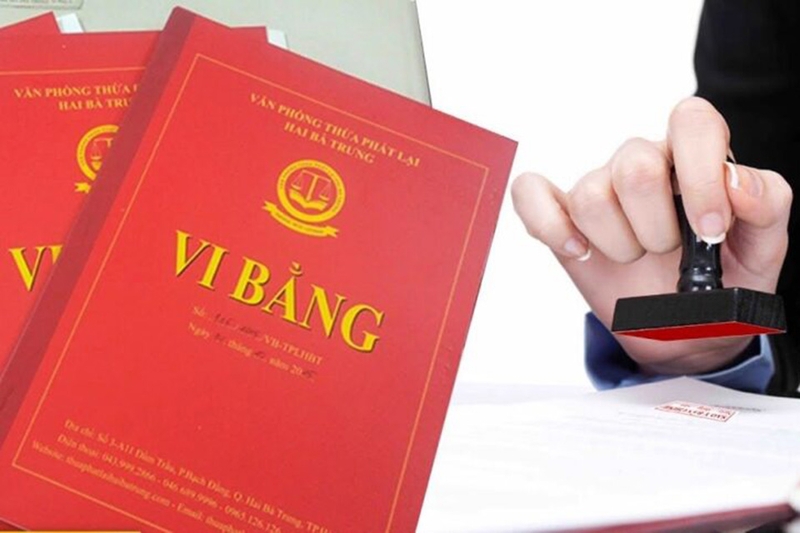 Lập vi bằng là gì 3
