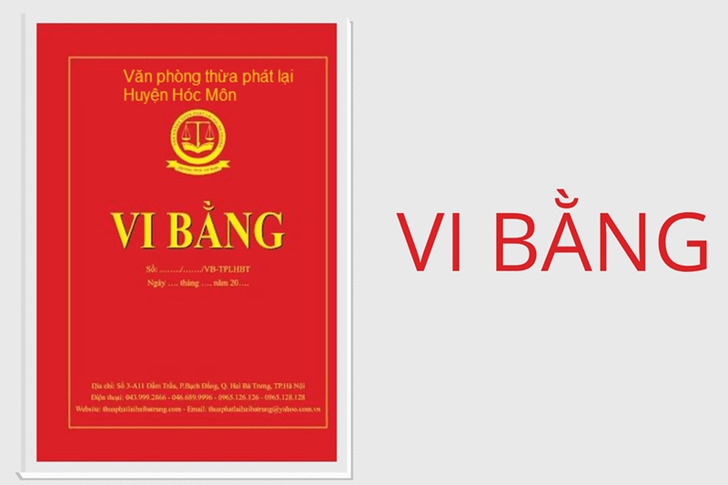 Lập vi bằng là gì 5