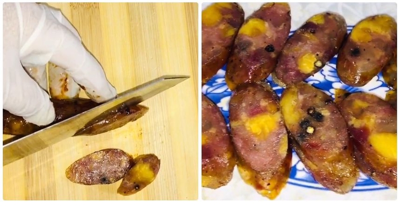 lạp xưởng trứng muối 11