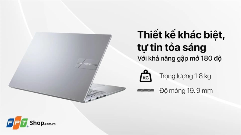 Top laptop ASUS dưới 15 triệu cho sinh viên 2026 nổi bật- Laptop ASUS Vivobook X1605VA-MB1826W