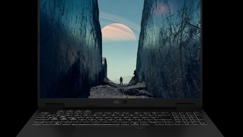 laptop ASUS màu đen 5