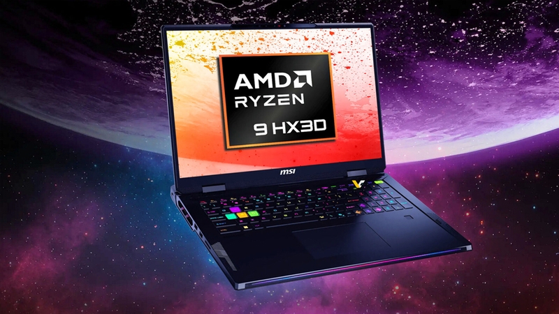 Laptop AMD Ryzen 9 9955HX3D có bộ nhớ đệm L3 khổng lồ