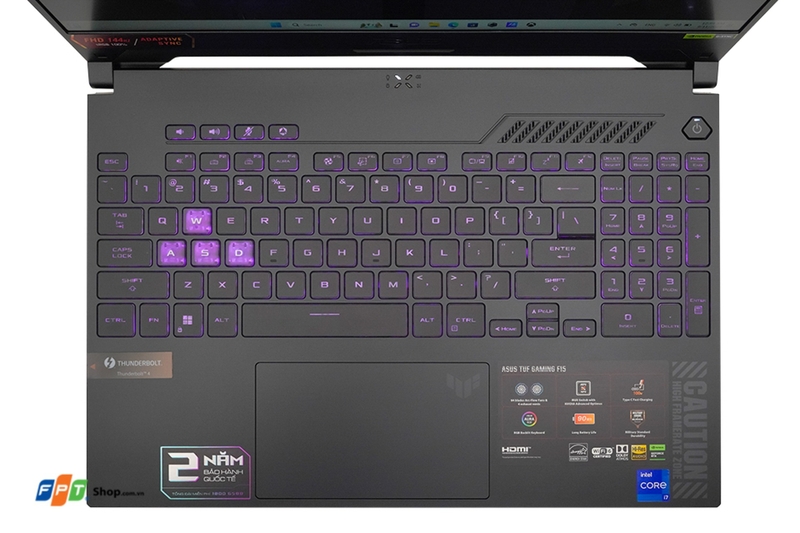 Laptop Asus TUF Gaming cấu hình cao nhất (ảnh 2)