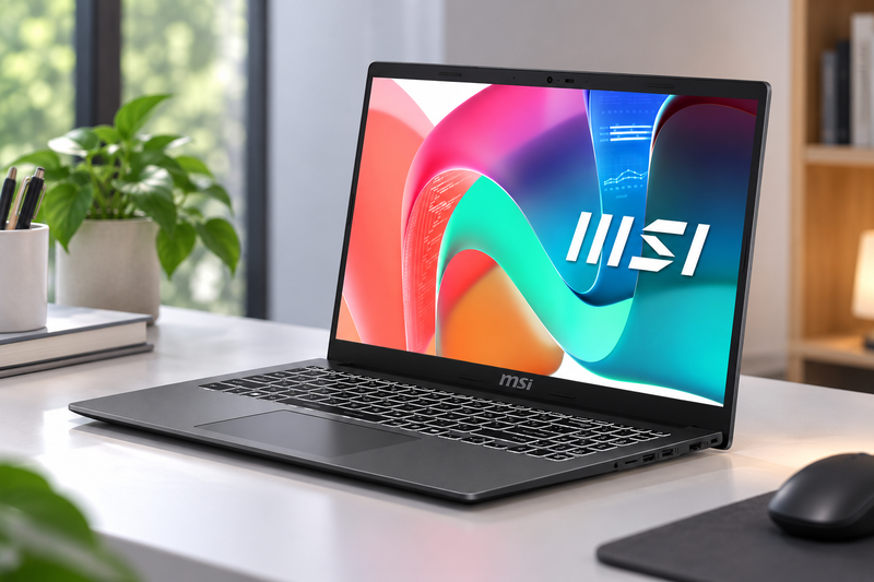 Laptop bàn phím có đèn nền cho học sinh 6