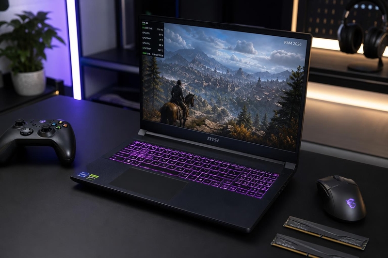 Hiện tượng tụt FPS sâu biến mất nhờ RAM hệ thống gánh bớt áp lực dữ liệu từ GPU