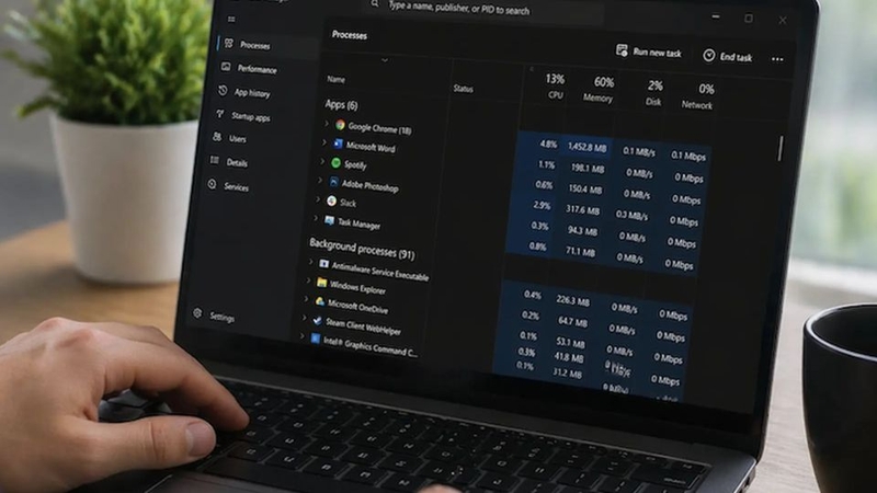 laptop bị tụt pin nhanh khi mới mua 3