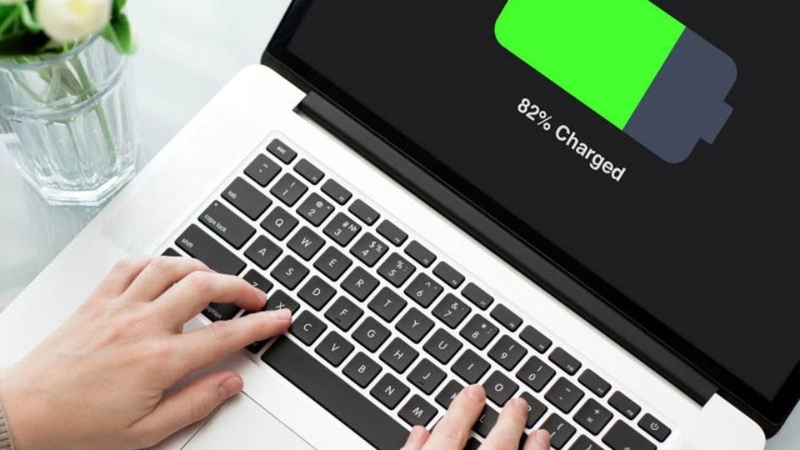 laptop bị tụt pin nhanh khi mới mua 5