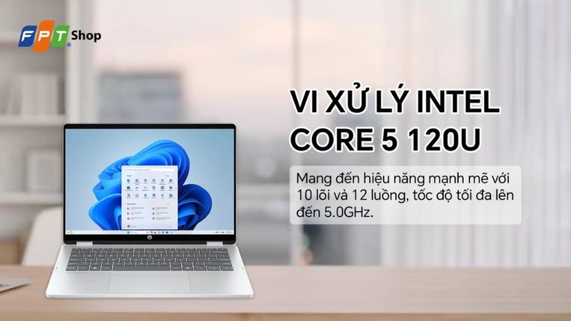 Laptop cảm ứng cho sinh viên 2026 - Laptop HP OmniBook 5 Flip X360 14-fp0057TU